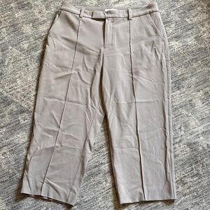 Madewell Taupe Trousers - the Fairbanks Pant - size 12 P - great condition